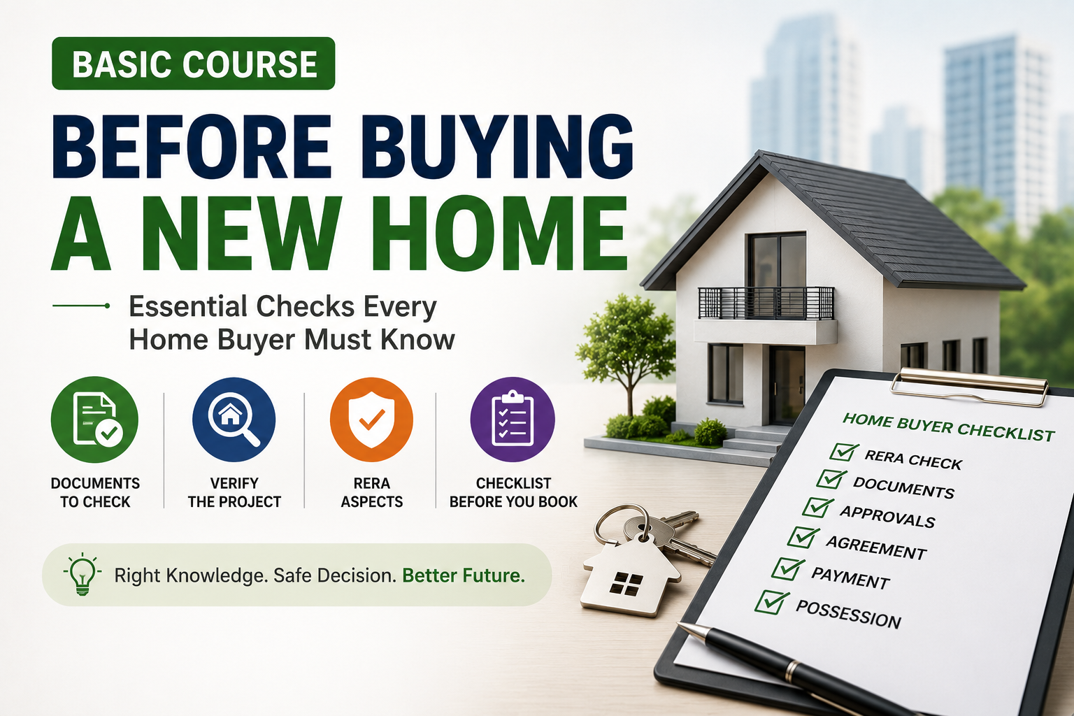 Before Buying a New Home: Essential Legal & RERA Checks for Home Buyers